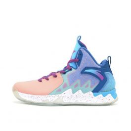 Anta Klay Thompson KT2 Men's Basketball shoes - Pink/Blue/Purple